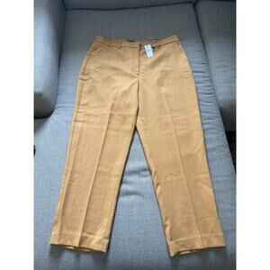 Express brand trousers in Orange color, specifically size 14 R
